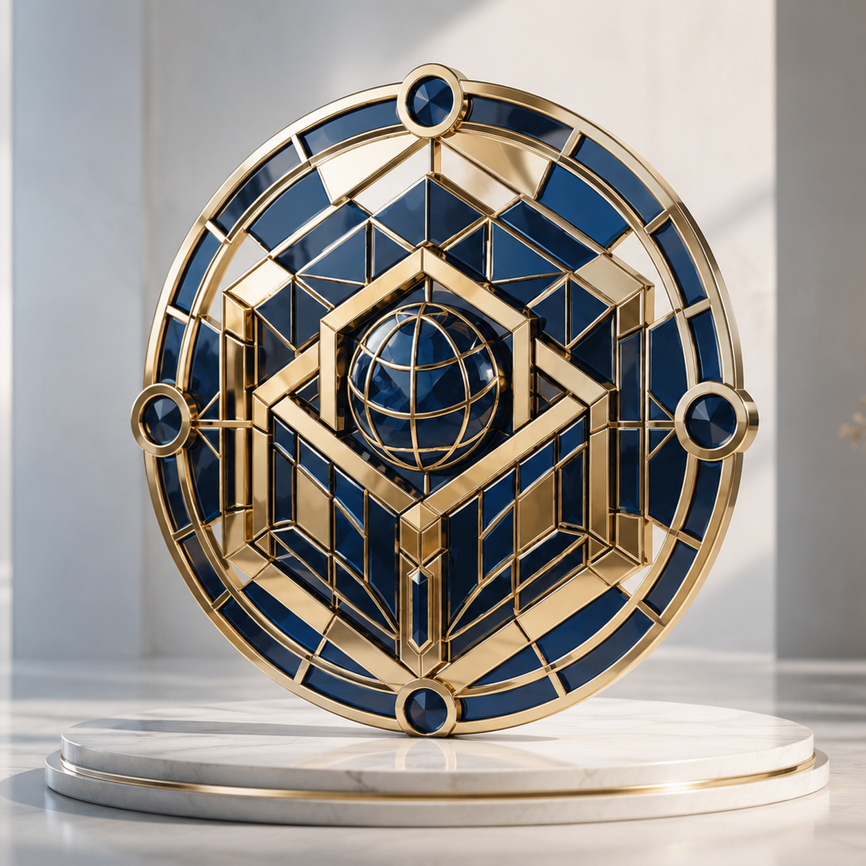 3D Tools stained-glass key visual